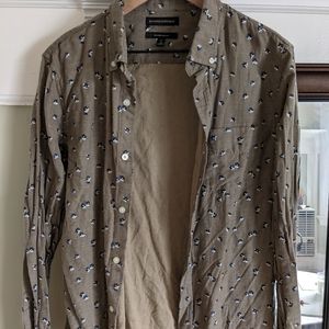 Banana Republic Patterned Button Down